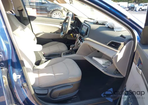 2019 Hyundai Elantra Se from USA, damaged, VIN 5NPD74LFXKH489422
